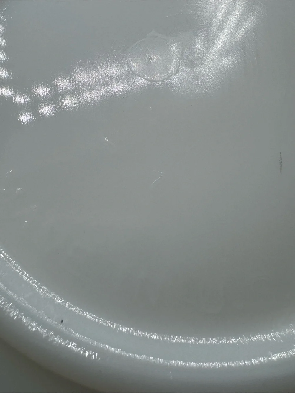 Vintage Pyrex Hamilton Beach Stand Mixer Milk Glass Ribbed Mixing Bowl 8.5